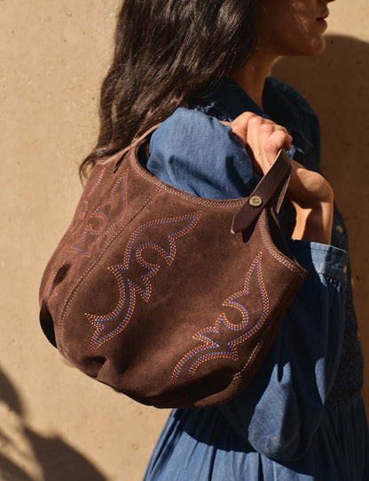 Mini Pillow Embroidered Bag
