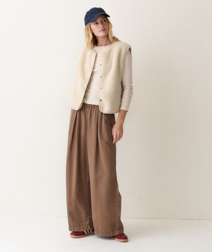 Mila Reversible Sherpa Vest