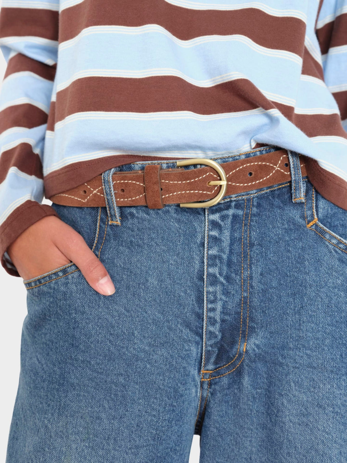 Mahogany Laredo Belt