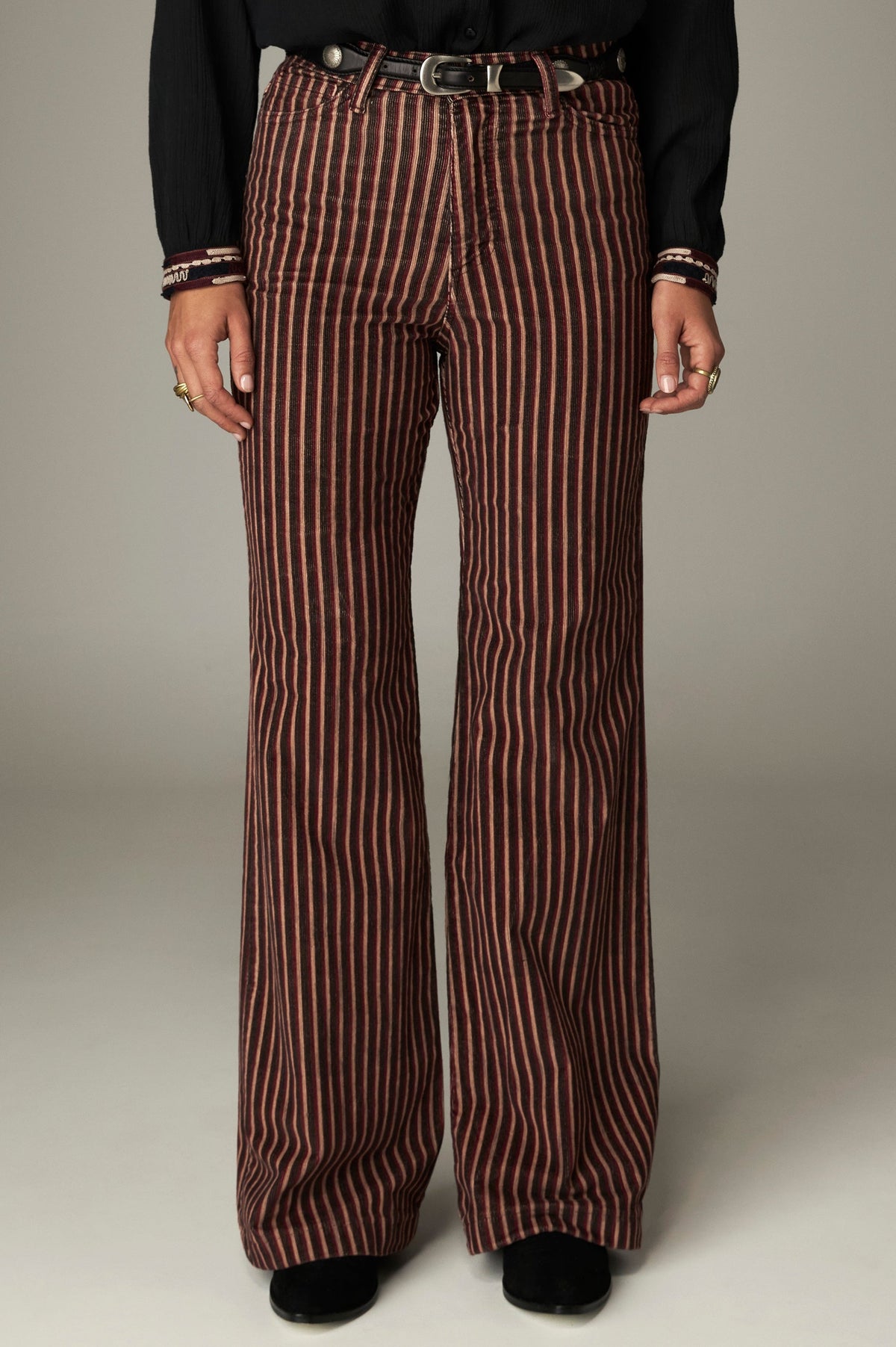 Marceau Pant in Retro Stripes