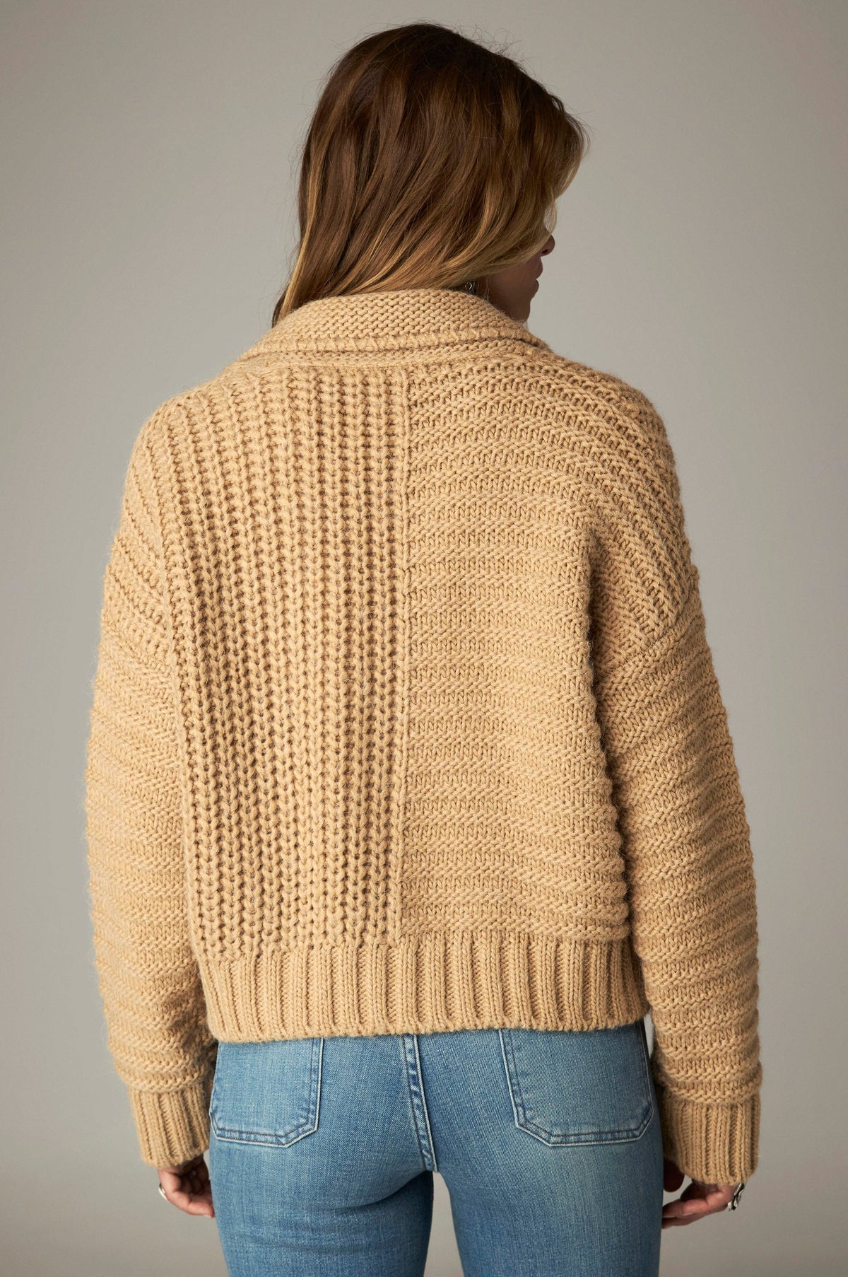 Elsa Cardigan in Caramel