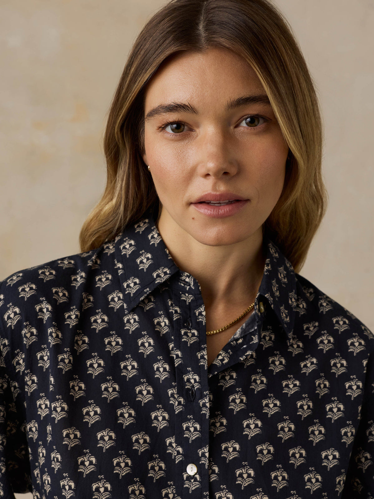 Suki Blouse in Eclipse Blossom