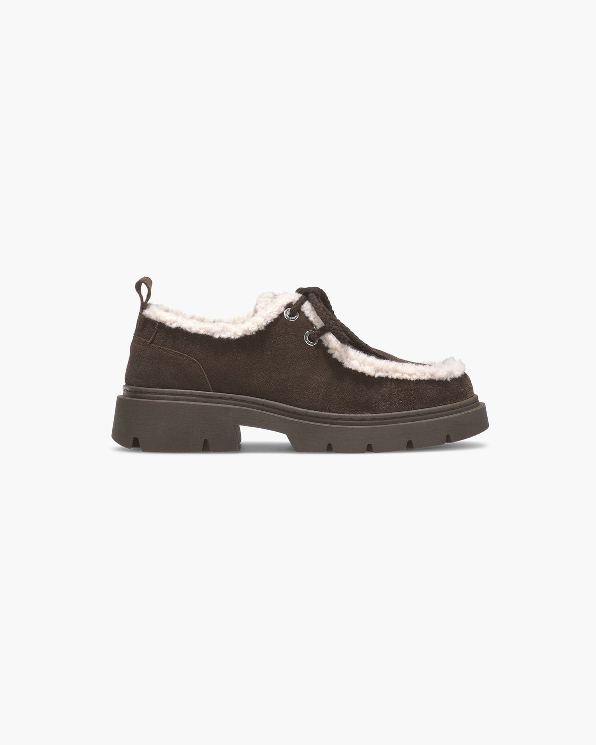Mocaebee Curly Shoe in Brown