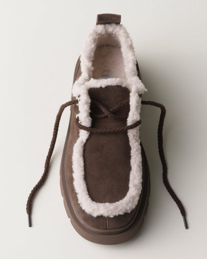 Mocaebee Curly Shoe in Brown