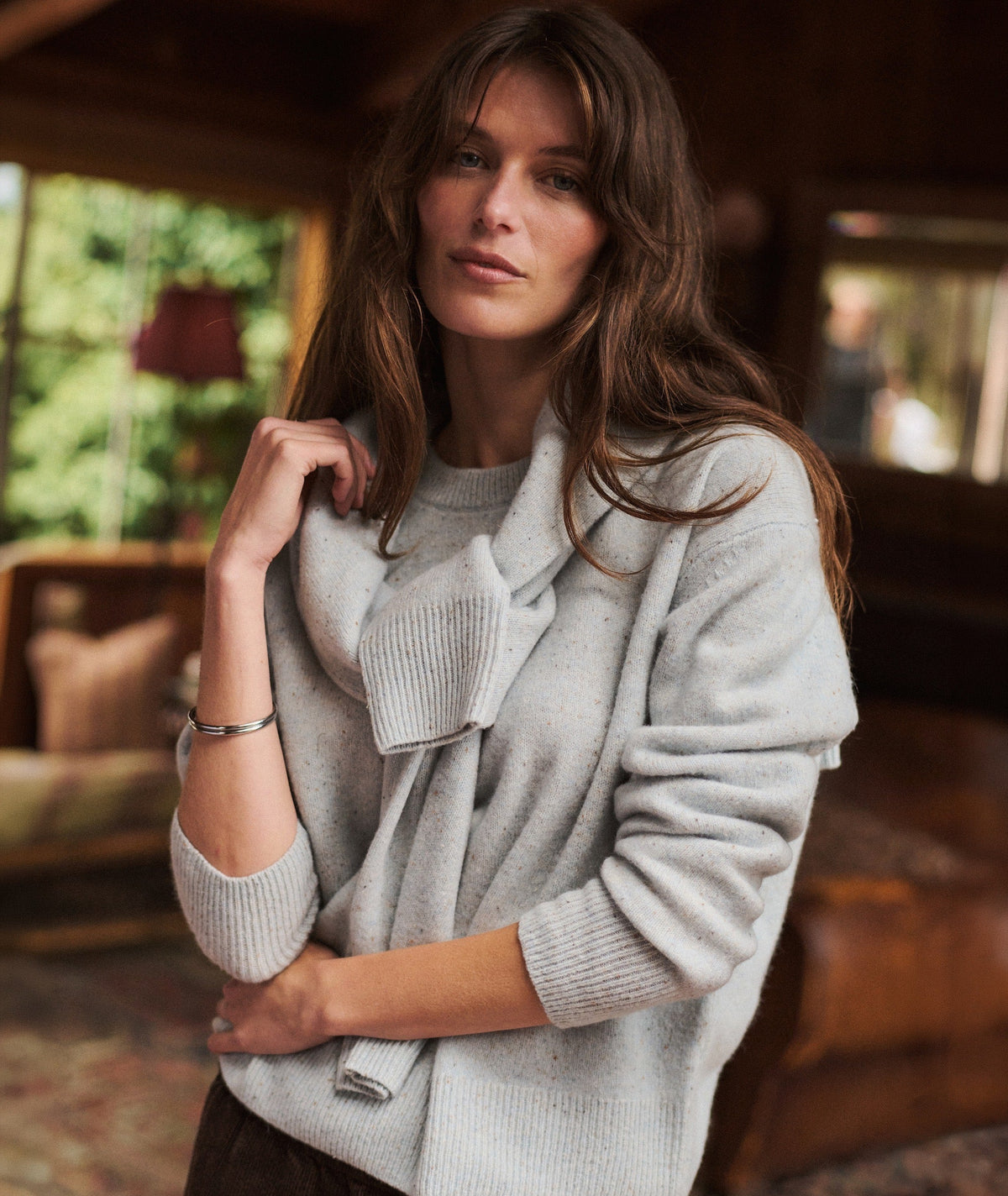 Coastal Merino Crewneck Sweater