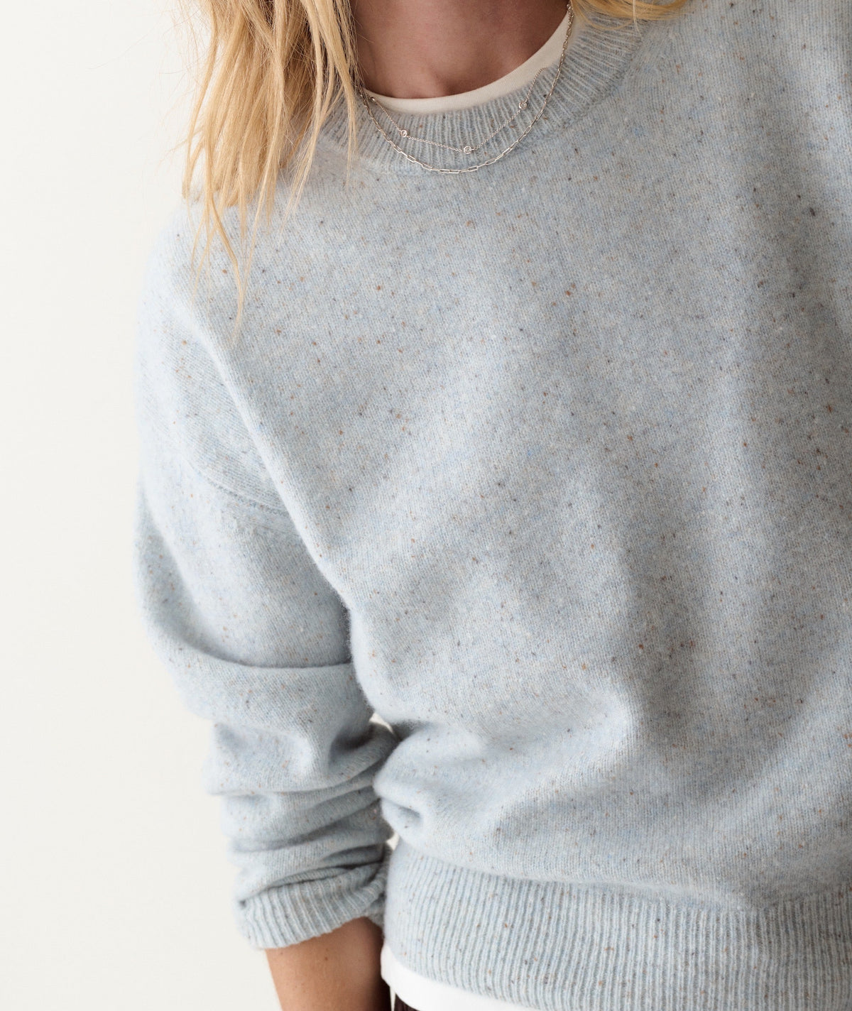 Coastal Merino Crewneck Sweater