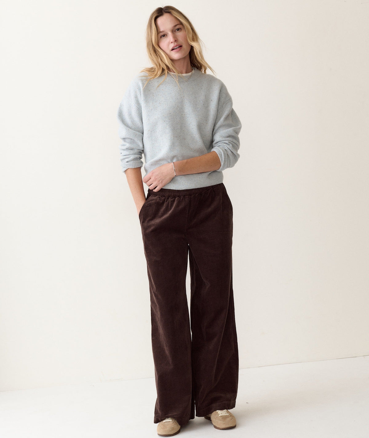 Coastal Merino Crewneck Sweater
