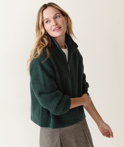 Chalet Quarter Zip Sweater