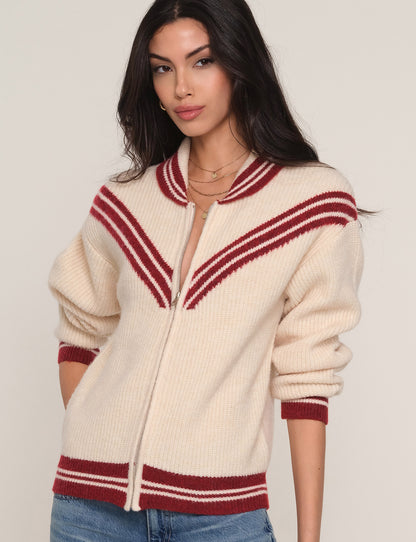 Heartloom Devon Cardi in Ivory