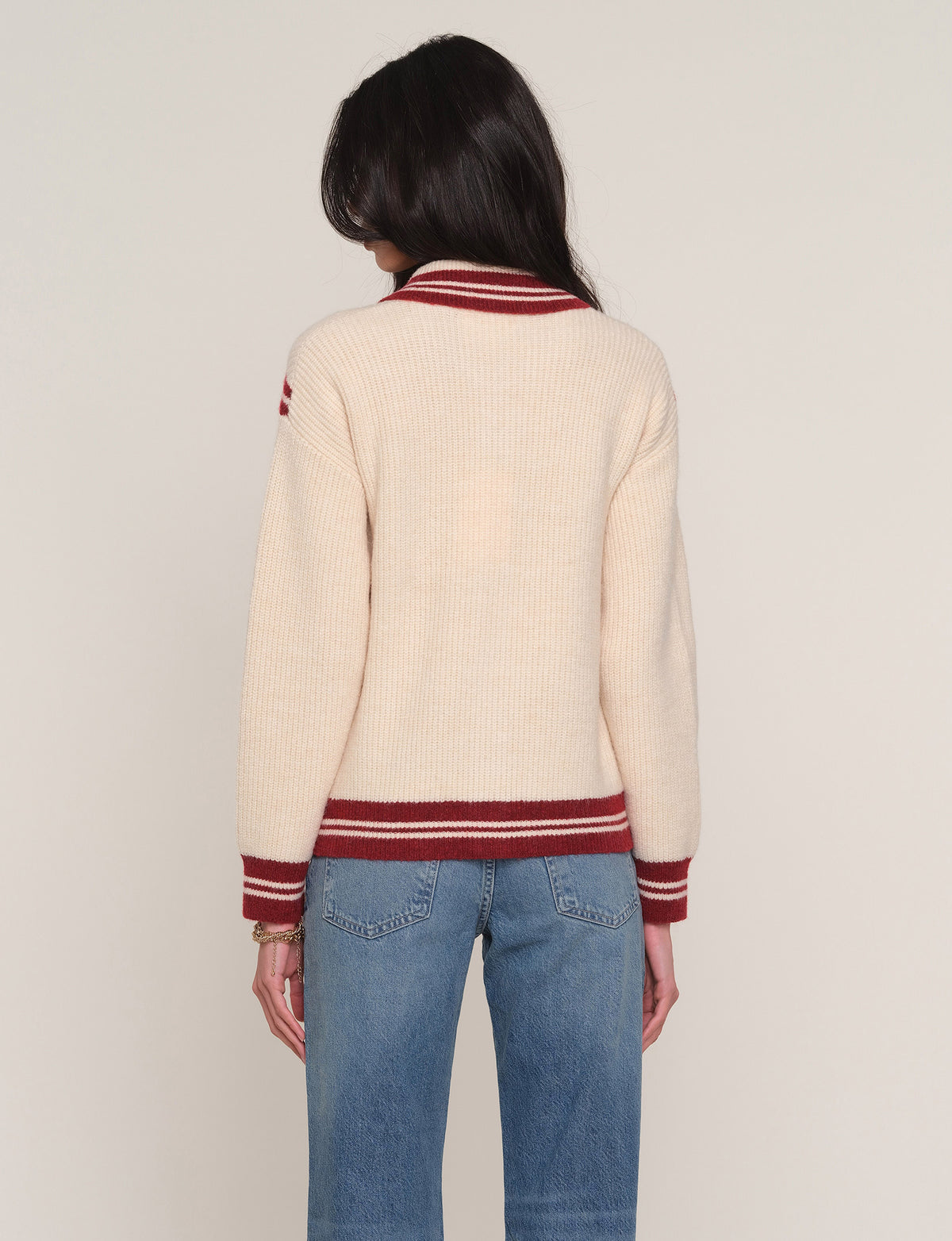 Heartloom Devon Cardi in Ivory