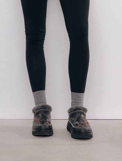 Nyali Micro 4.3. Folk Black Leather Multi