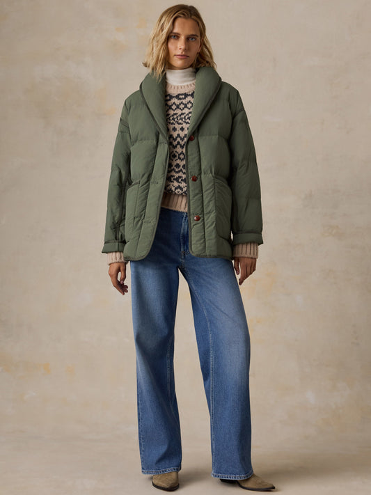 Atlas Puffer - Olive