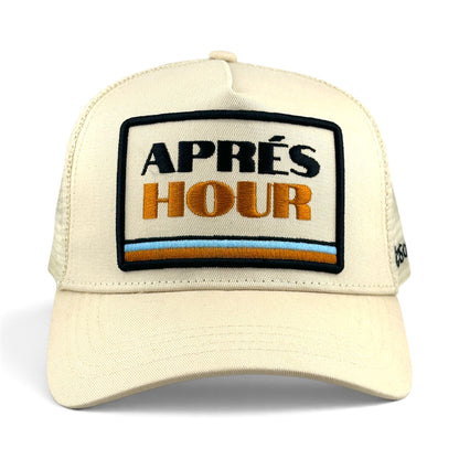 Aprés Hour Trucker Hat - Ivory