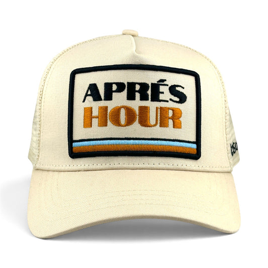 Aprés Hour Trucker Hat - Ivory