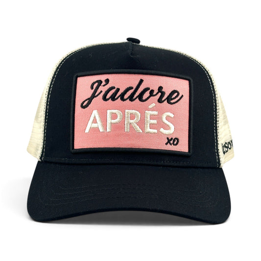 J'adore Aprés Trucker Hat - Black