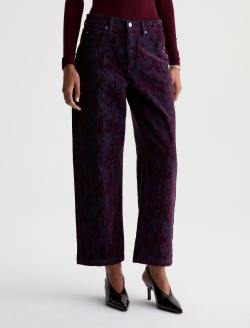Hattie Crop Jean in Jazz Berry