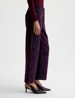 Hattie Crop Jean in Jazz Berry
