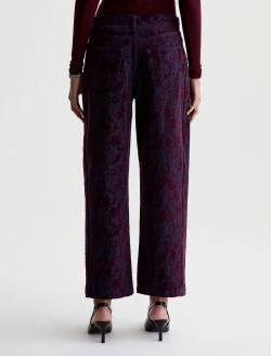 Hattie Crop Jean in Jazz Berry