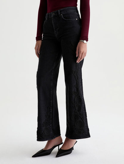 Saige Wide Leg Jean