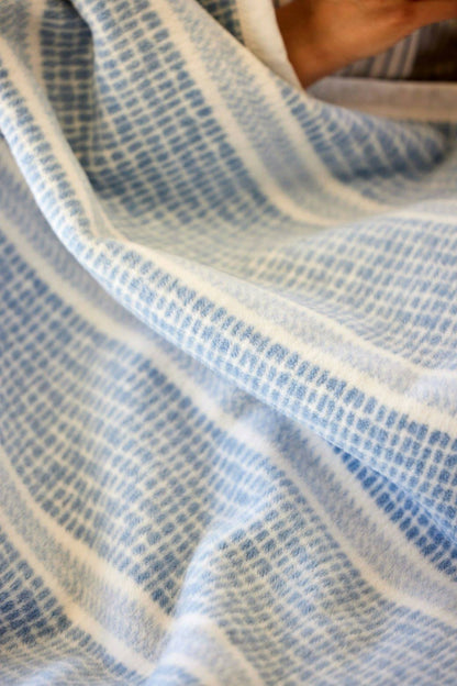 Market Stripe Fog Blanket