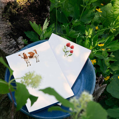 Vermont Red Clover - Notepad
