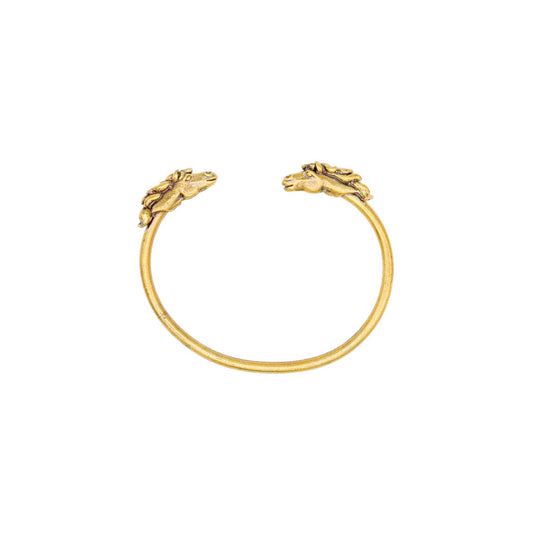 Double Horse Head Bangle