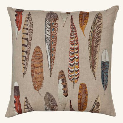 Falling Feathers Pillow with Down Insert