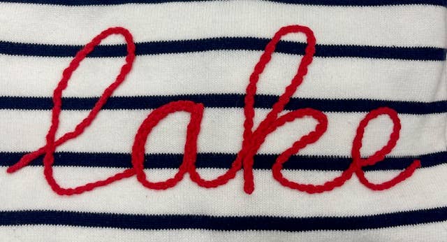 Kennedy Stripe LAKE sweater