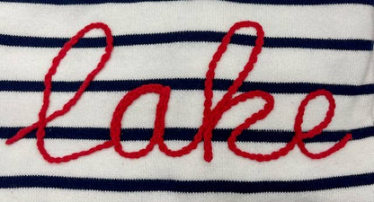 Kennedy Stripe LAKE sweater