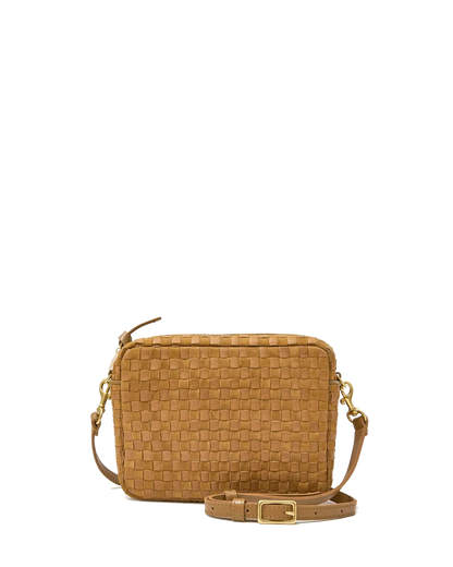 Clare V. Midi Sac Woven Crossbody Bag