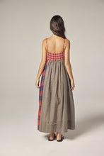 Amente Contrast Midi Dress