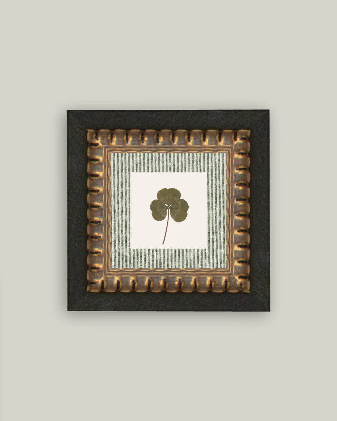 Clover on Stripes Mini Artwork