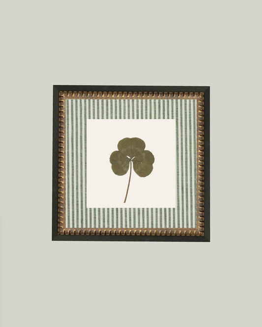 Clover on Stripes Mini Artwork