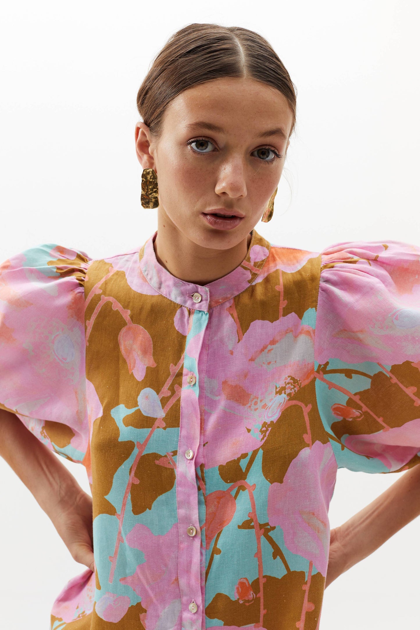 Bubble Dress in Aquarela
