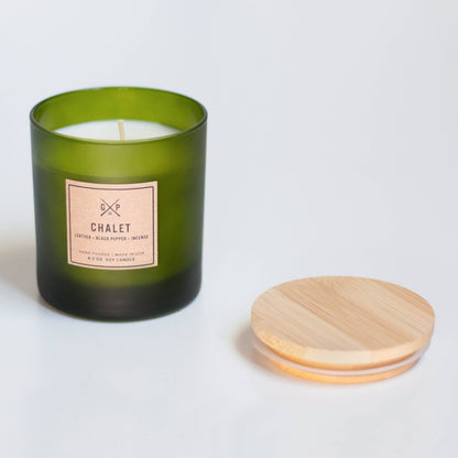 Chalet 8.5 oz. Balsam + Feather Candle