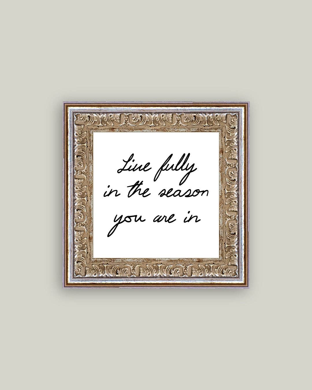 Live Fully Mini Artwork
