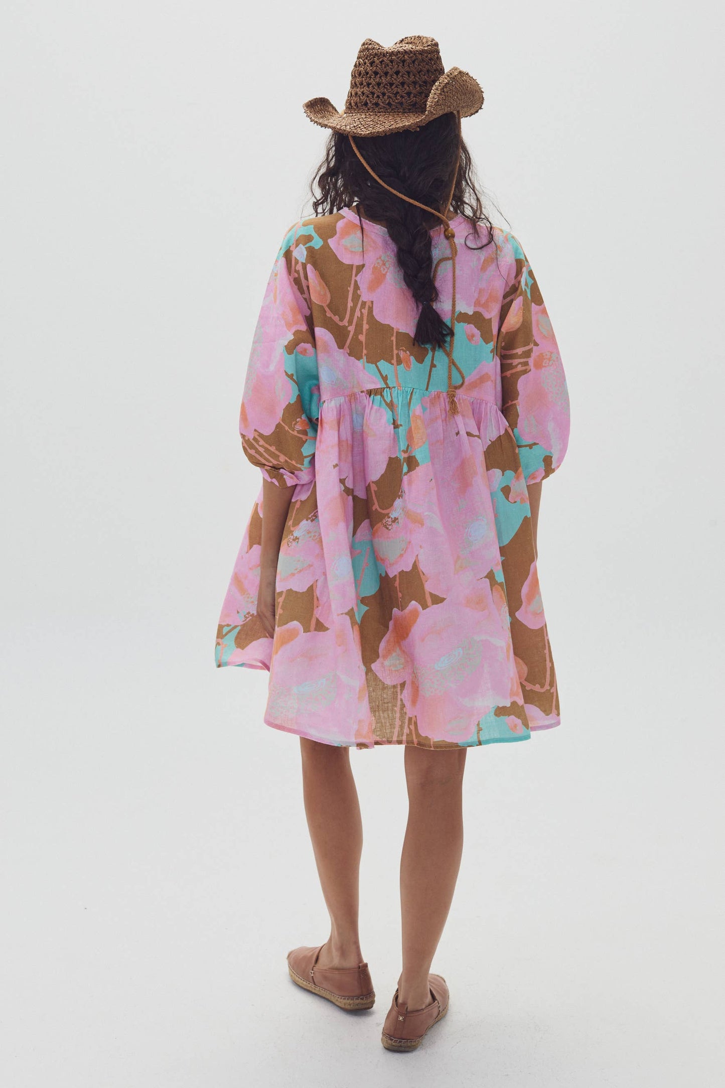 Alcala Dress in Aquarela