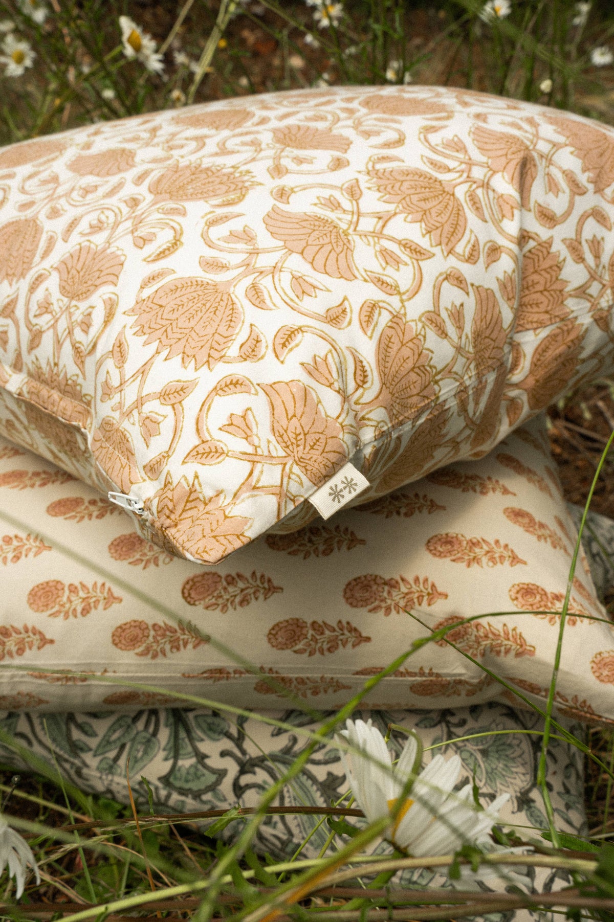 20x20 Chitra Block Print Pillow
