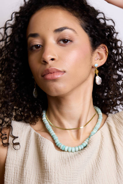 Amazonite Beaded Necklace