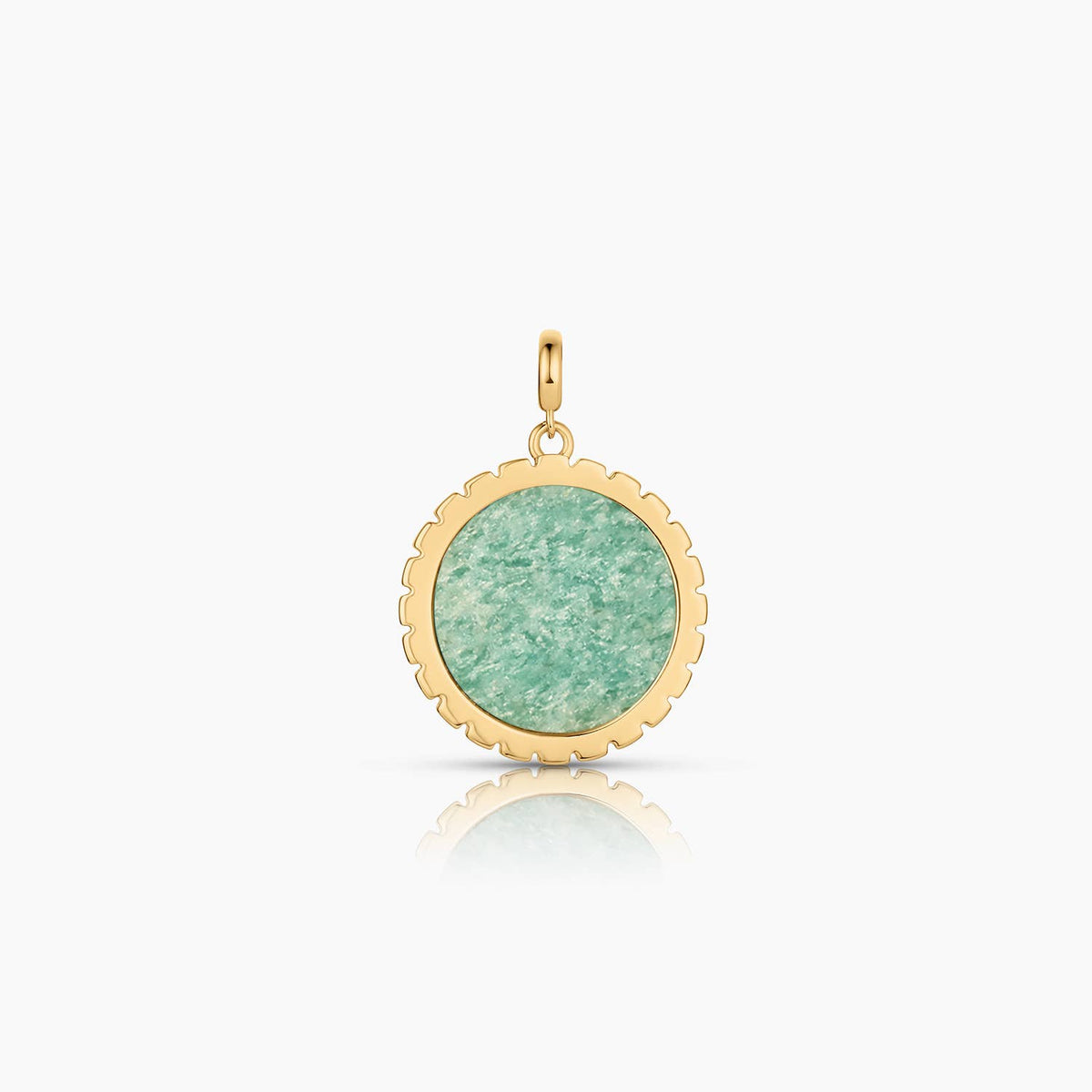 Cala Amazonite Coin Charm