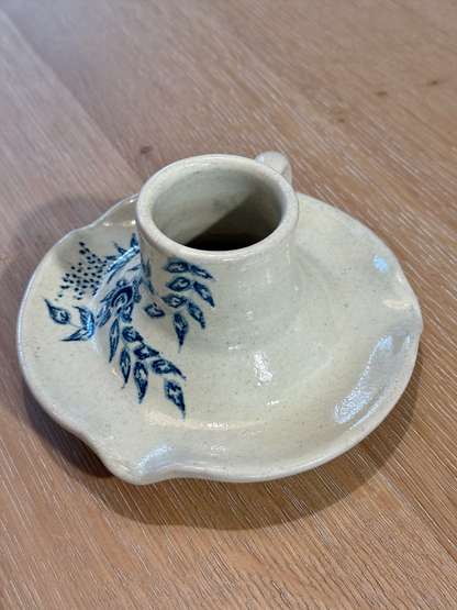 Hand-painted Eloise Candle Holder