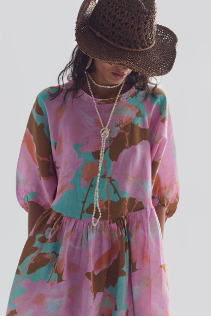 Alcala Dress in Aquarela