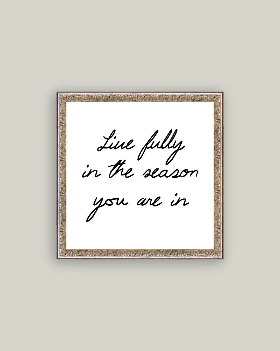 Live Fully Mini Artwork