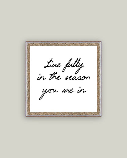 Live Fully Mini Artwork