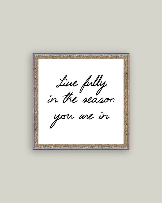 Live Fully Mini Artwork
