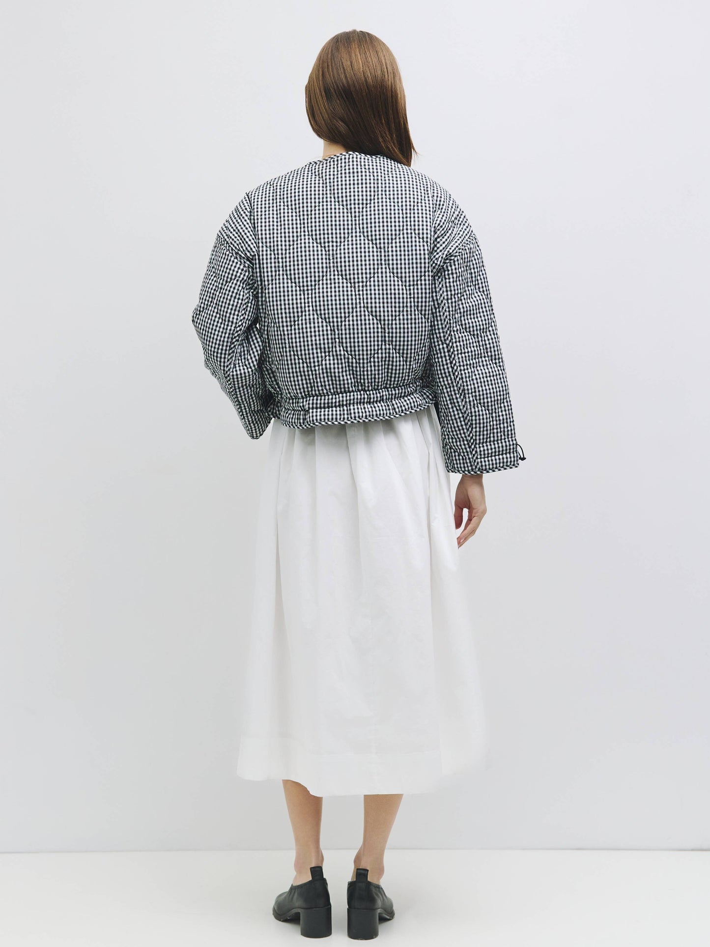 Quilted Gingham Jacket
