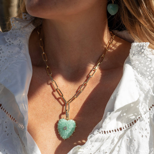 Thatch Malene Amazonite Clip Necklace
