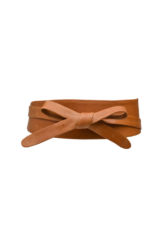 Wrap Belt – Cognac | Adjustable One-Size