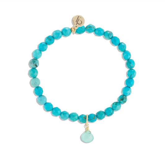 Royal Gemstone Bracelet Green Turquoise