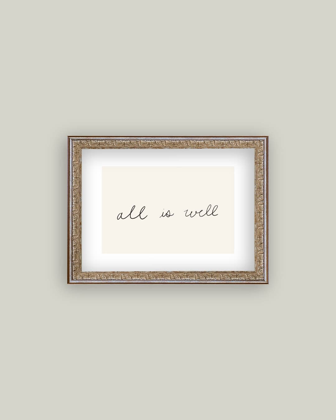 All Is Well Artwork